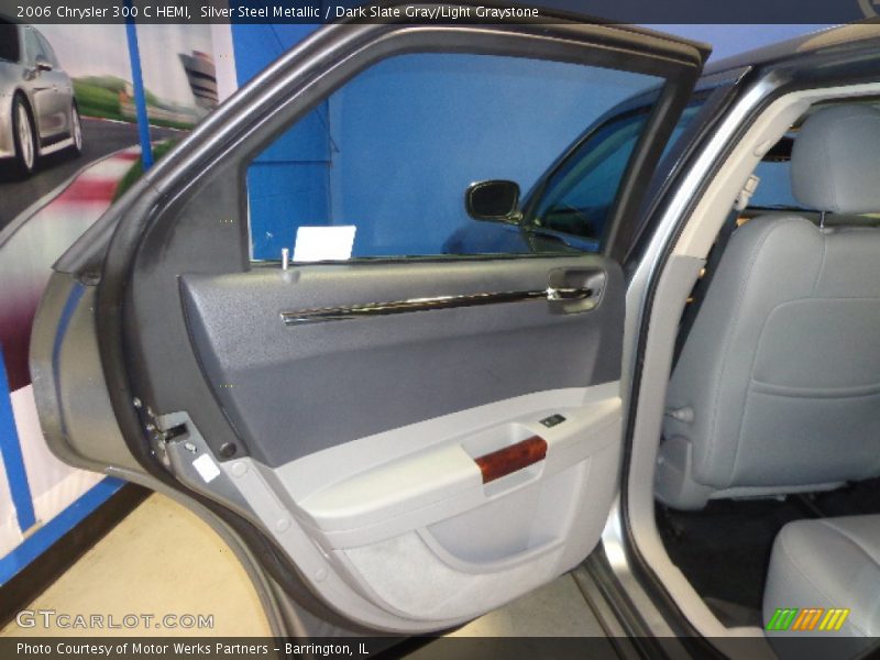 Silver Steel Metallic / Dark Slate Gray/Light Graystone 2006 Chrysler 300 C HEMI