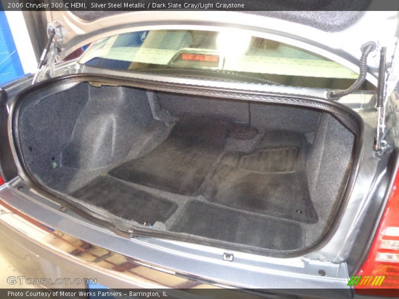 Silver Steel Metallic / Dark Slate Gray/Light Graystone 2006 Chrysler 300 C HEMI