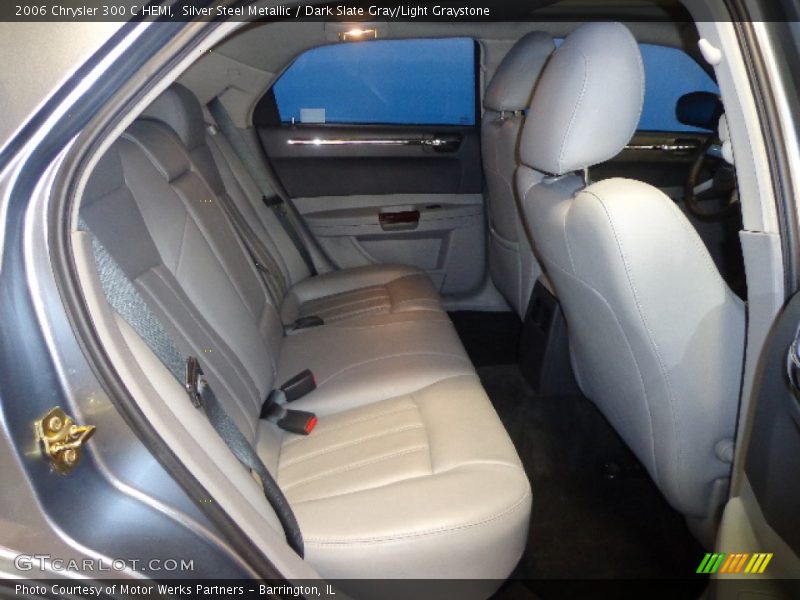 Silver Steel Metallic / Dark Slate Gray/Light Graystone 2006 Chrysler 300 C HEMI