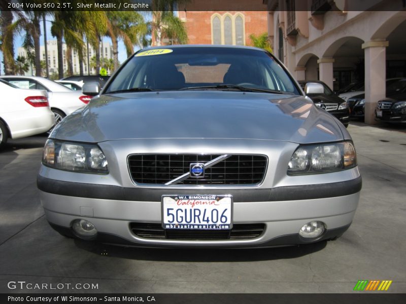 Silver Metallic / Graphite 2004 Volvo S60 2.5T