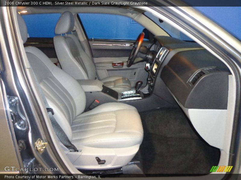 Silver Steel Metallic / Dark Slate Gray/Light Graystone 2006 Chrysler 300 C HEMI
