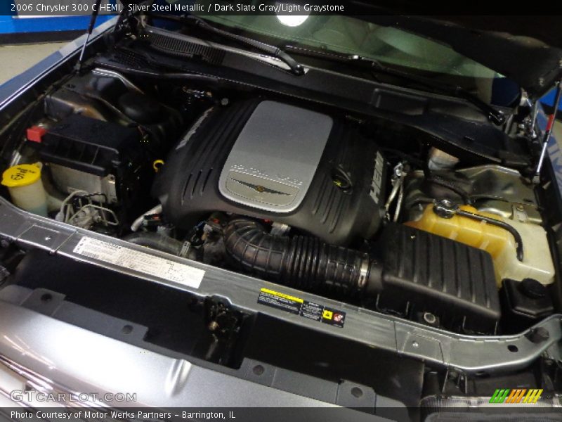 Silver Steel Metallic / Dark Slate Gray/Light Graystone 2006 Chrysler 300 C HEMI