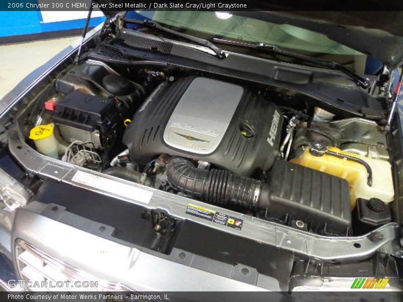 Silver Steel Metallic / Dark Slate Gray/Light Graystone 2006 Chrysler 300 C HEMI
