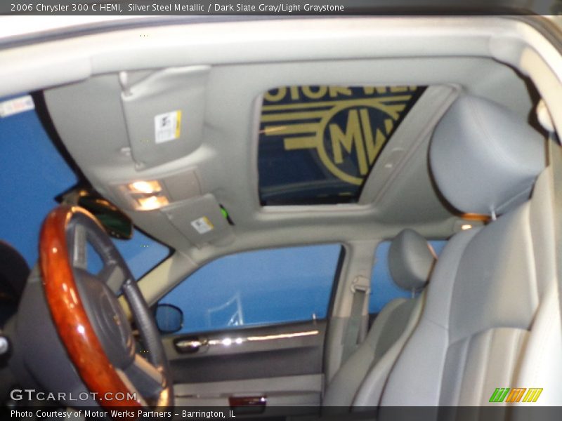 Silver Steel Metallic / Dark Slate Gray/Light Graystone 2006 Chrysler 300 C HEMI