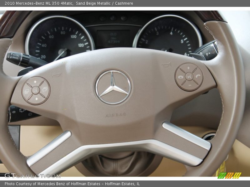  2010 ML 350 4Matic Steering Wheel