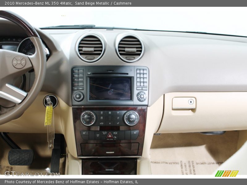 Controls of 2010 ML 350 4Matic