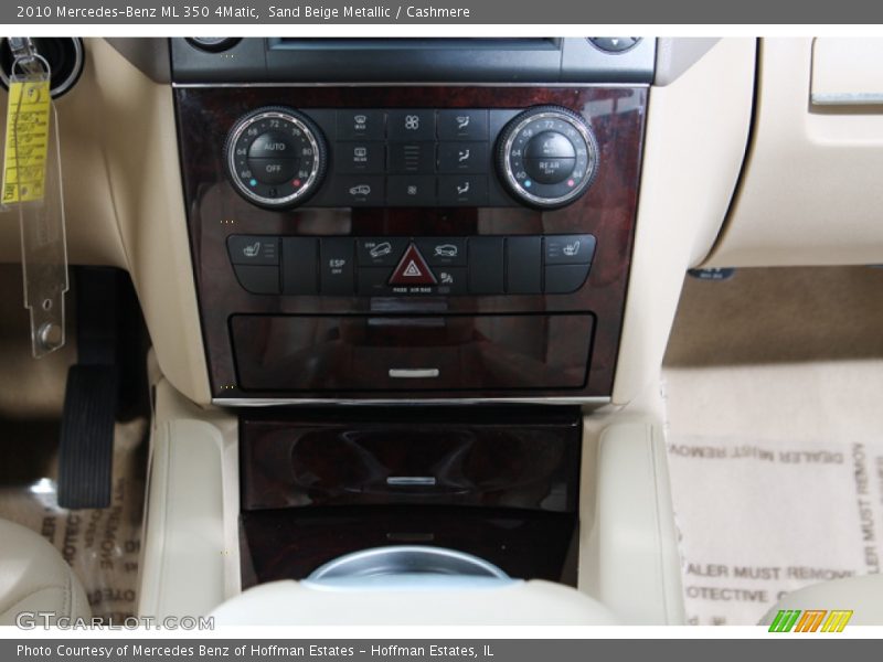 Controls of 2010 ML 350 4Matic