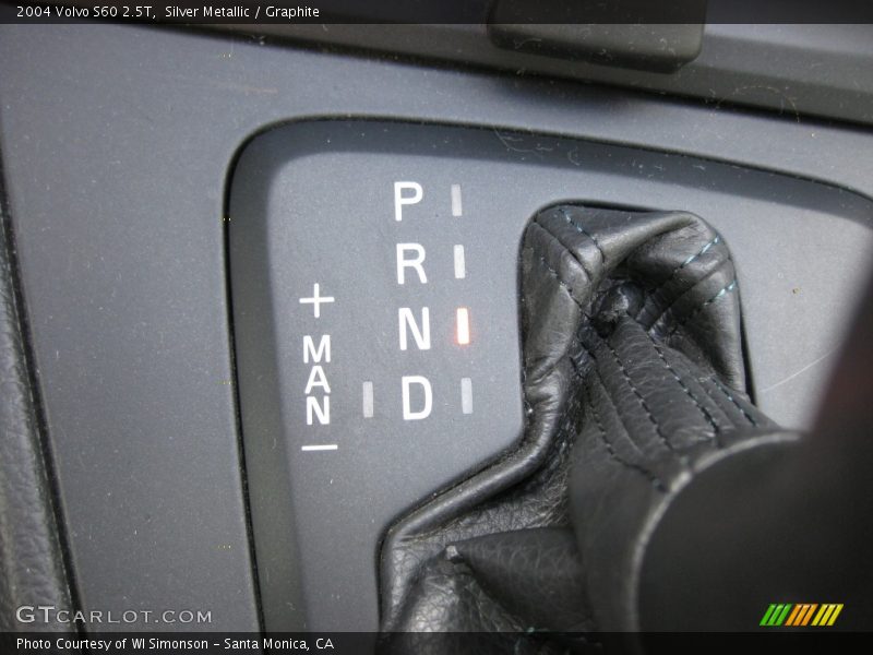 Silver Metallic / Graphite 2004 Volvo S60 2.5T