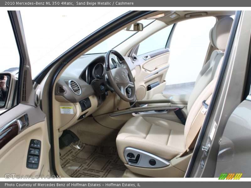  2010 ML 350 4Matic Cashmere Interior