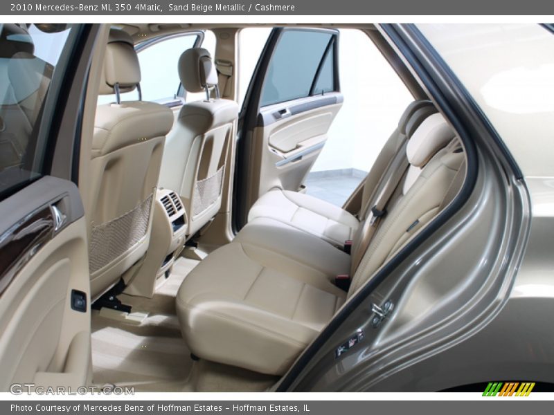 Rear Seat of 2010 ML 350 4Matic