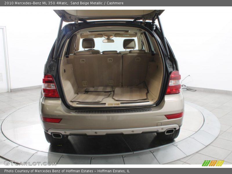  2010 ML 350 4Matic Trunk