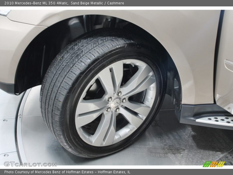 Sand Beige Metallic / Cashmere 2010 Mercedes-Benz ML 350 4Matic