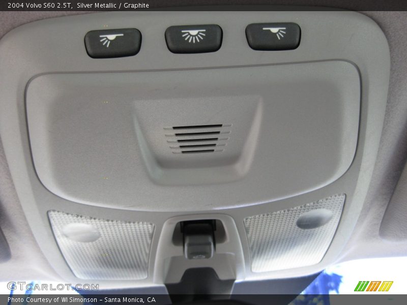 Controls of 2004 S60 2.5T