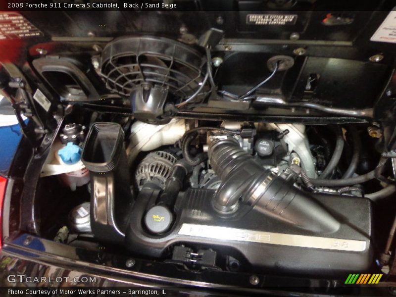 Black / Sand Beige 2008 Porsche 911 Carrera S Cabriolet