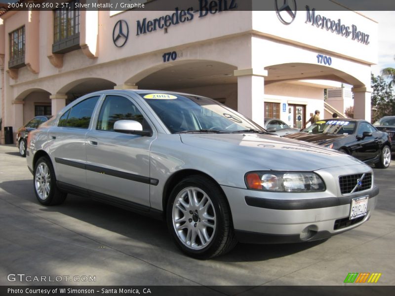 Silver Metallic / Graphite 2004 Volvo S60 2.5T