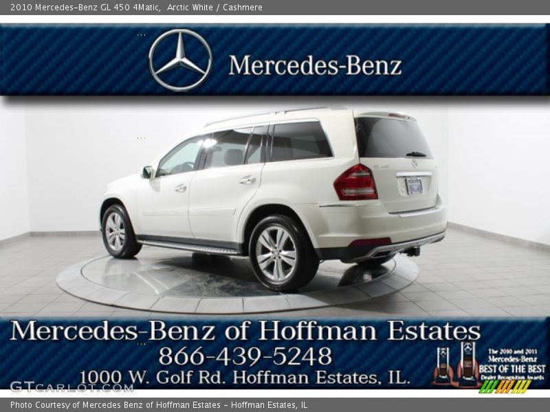 Arctic White / Cashmere 2010 Mercedes-Benz GL 450 4Matic