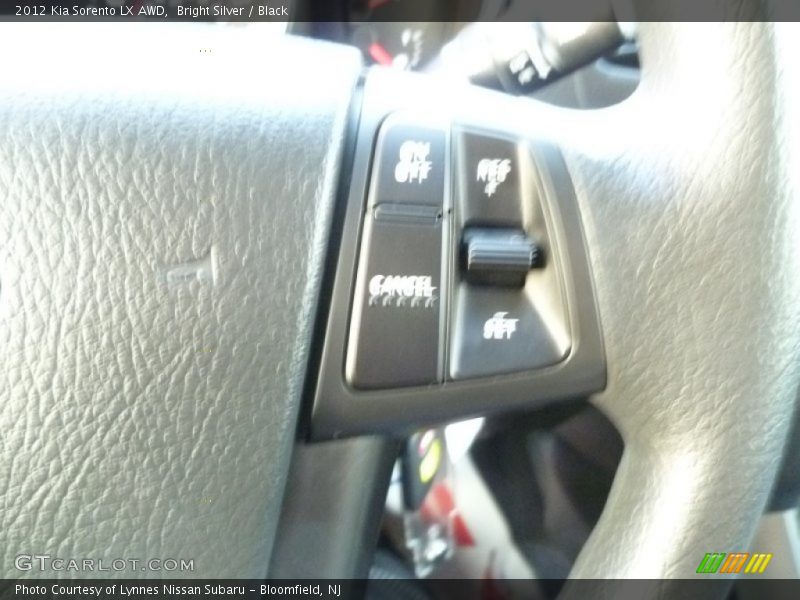Bright Silver / Black 2012 Kia Sorento LX AWD