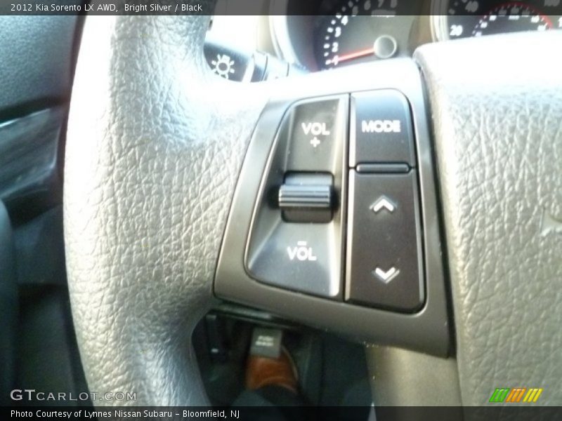 Bright Silver / Black 2012 Kia Sorento LX AWD
