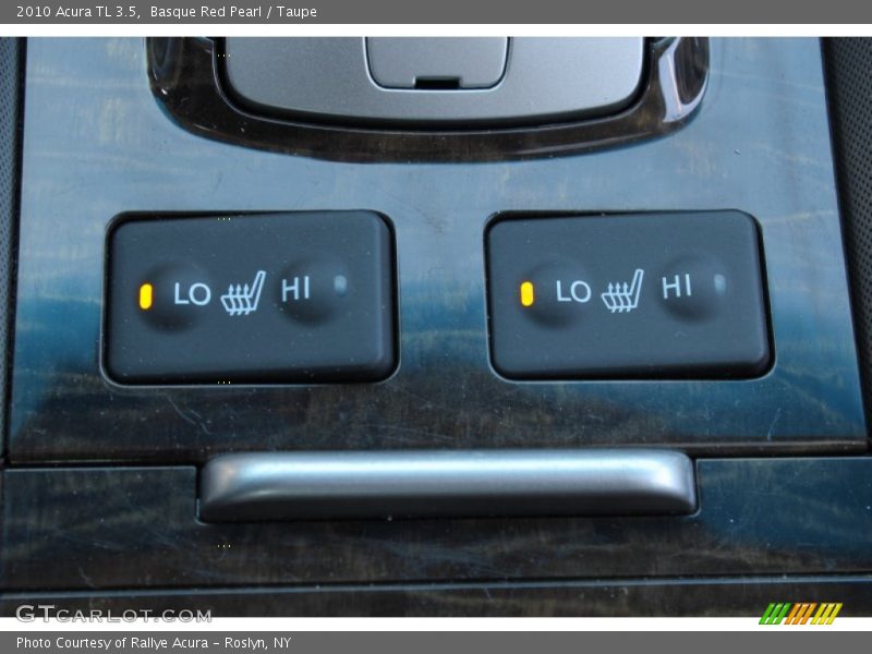 Basque Red Pearl / Taupe 2010 Acura TL 3.5