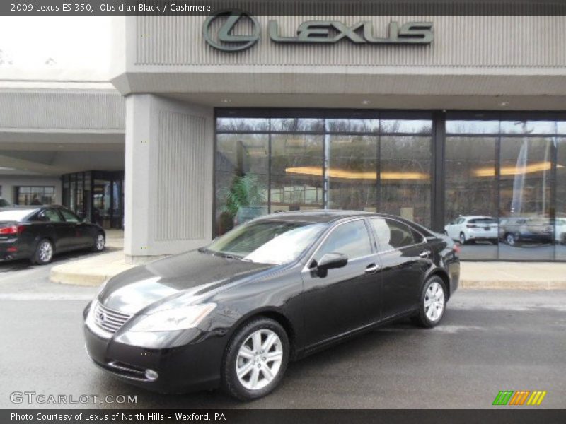 Obsidian Black / Cashmere 2009 Lexus ES 350