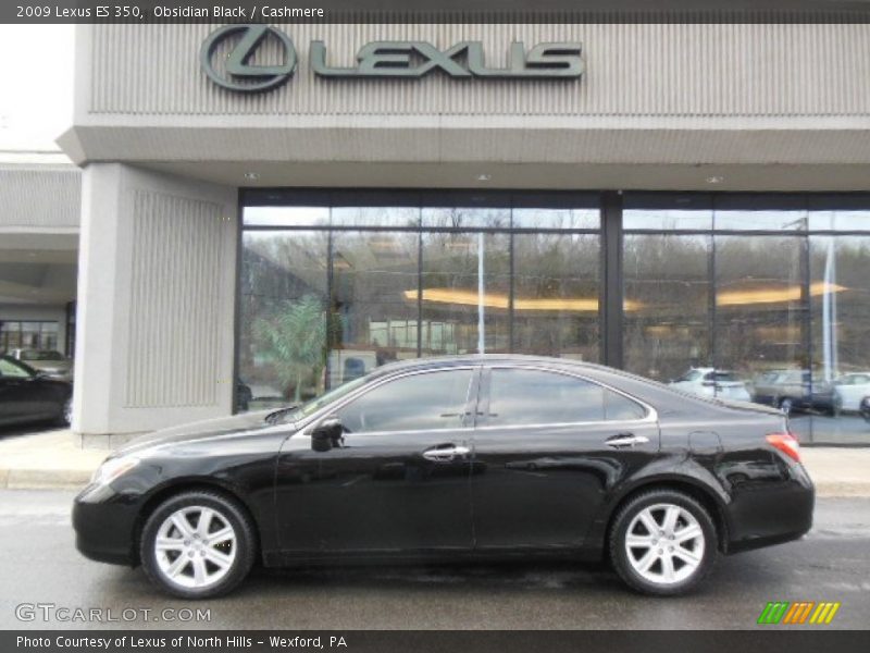 Obsidian Black / Cashmere 2009 Lexus ES 350