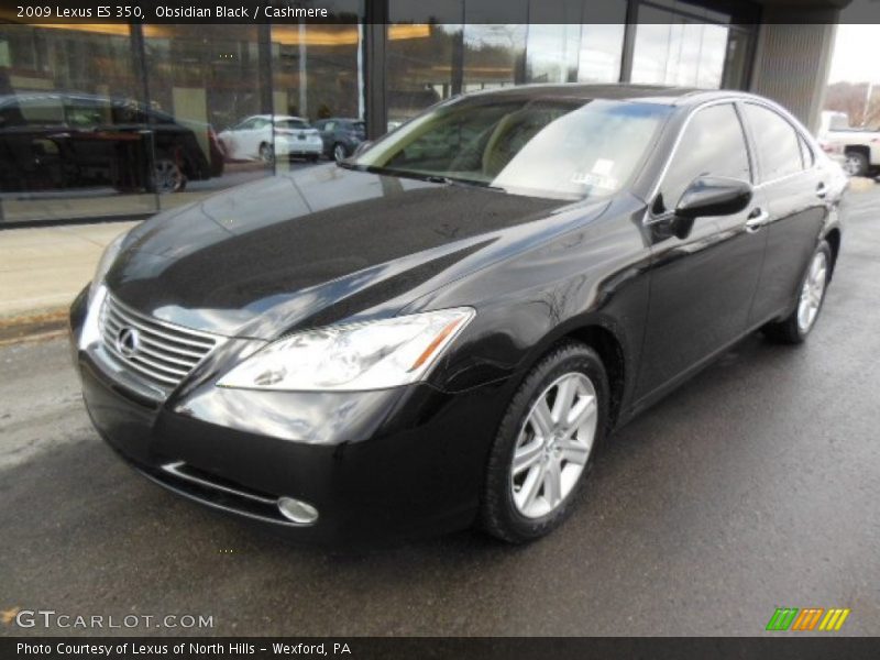 Obsidian Black / Cashmere 2009 Lexus ES 350