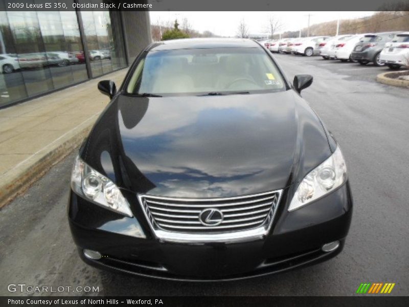 Obsidian Black / Cashmere 2009 Lexus ES 350