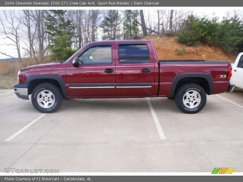  2004 Silverado 1500 Z71 Crew Cab 4x4 Sport Red Metallic