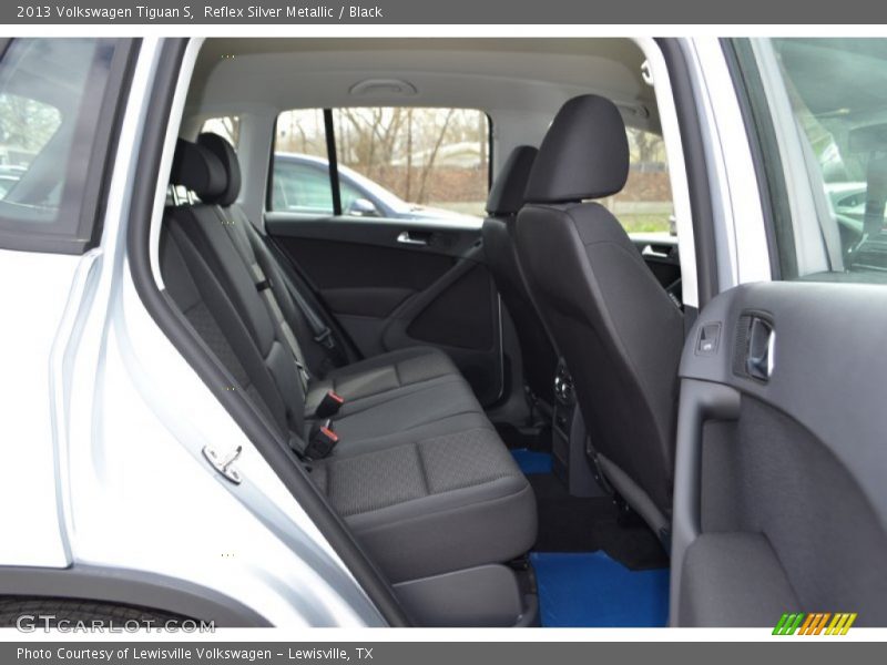 Reflex Silver Metallic / Black 2013 Volkswagen Tiguan S
