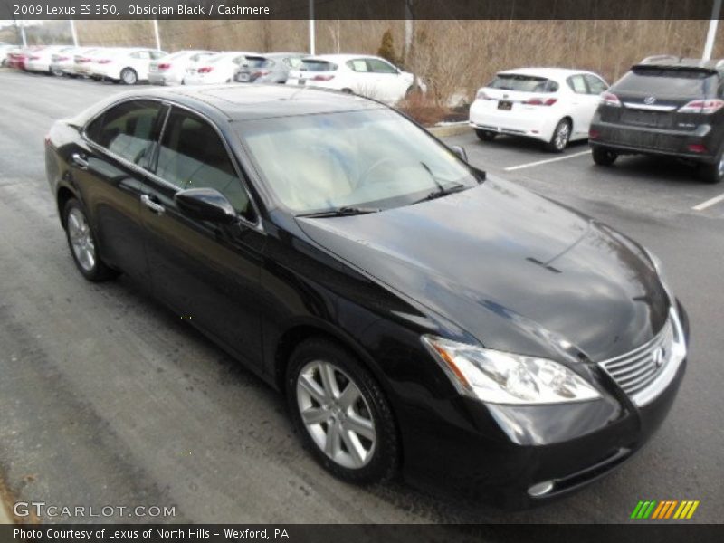 Obsidian Black / Cashmere 2009 Lexus ES 350