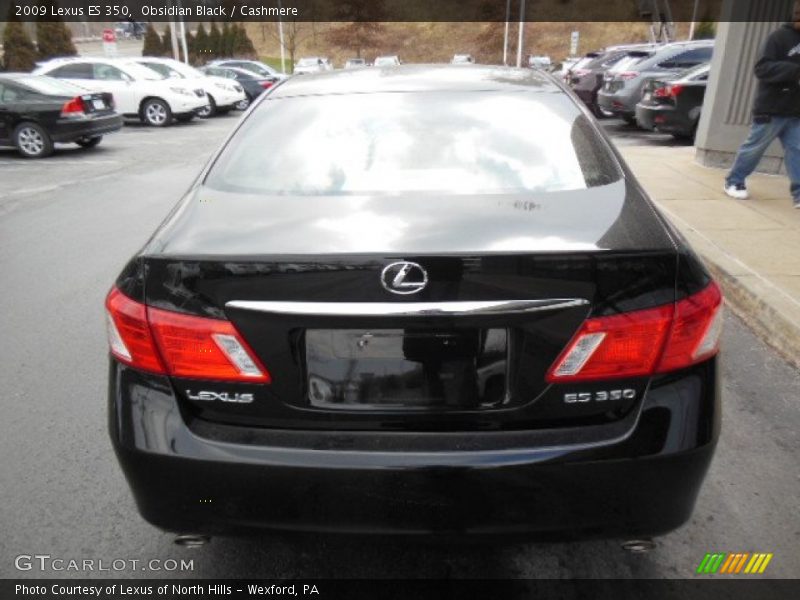 Obsidian Black / Cashmere 2009 Lexus ES 350