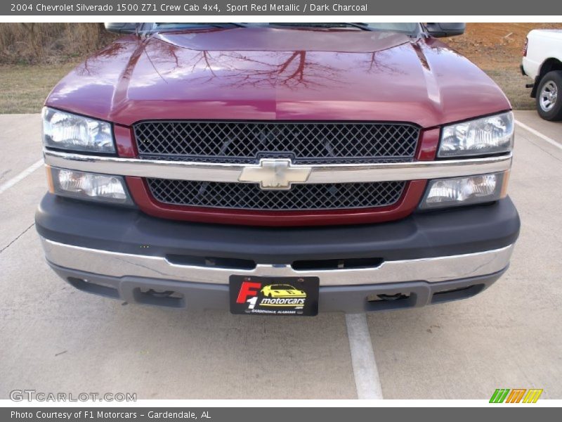 Sport Red Metallic / Dark Charcoal 2004 Chevrolet Silverado 1500 Z71 Crew Cab 4x4