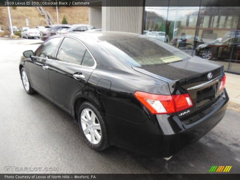 Obsidian Black / Cashmere 2009 Lexus ES 350