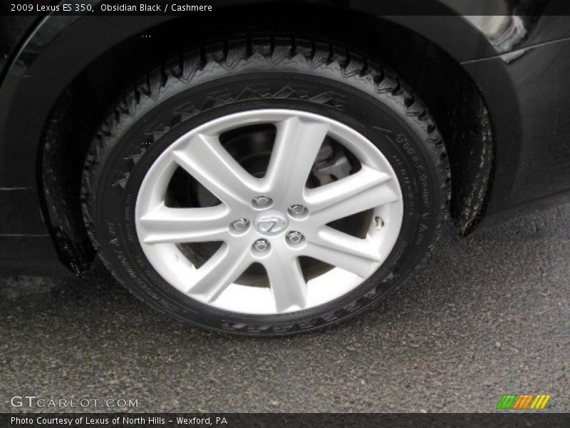 Obsidian Black / Cashmere 2009 Lexus ES 350