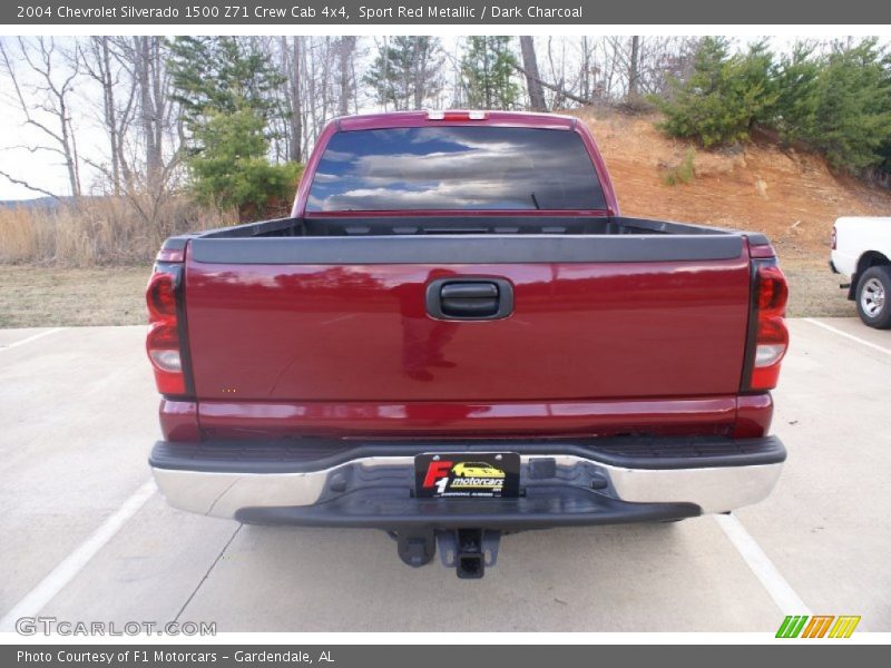 Sport Red Metallic / Dark Charcoal 2004 Chevrolet Silverado 1500 Z71 Crew Cab 4x4