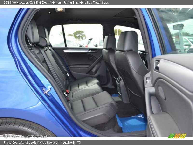 Rising Blue Metallic / Titan Black 2013 Volkswagen Golf R 4 Door 4Motion