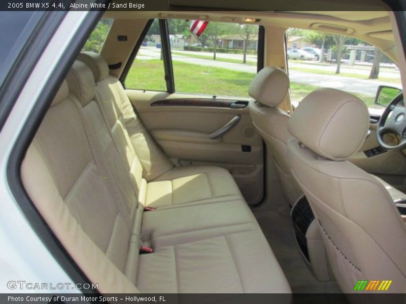 Rear Seat of 2005 X5 4.4i