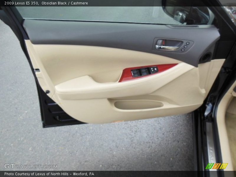 Obsidian Black / Cashmere 2009 Lexus ES 350