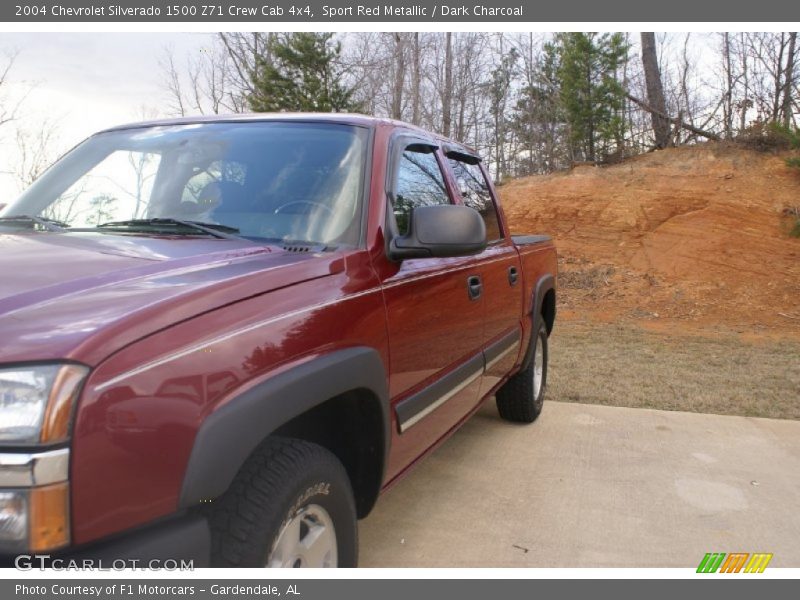Sport Red Metallic / Dark Charcoal 2004 Chevrolet Silverado 1500 Z71 Crew Cab 4x4