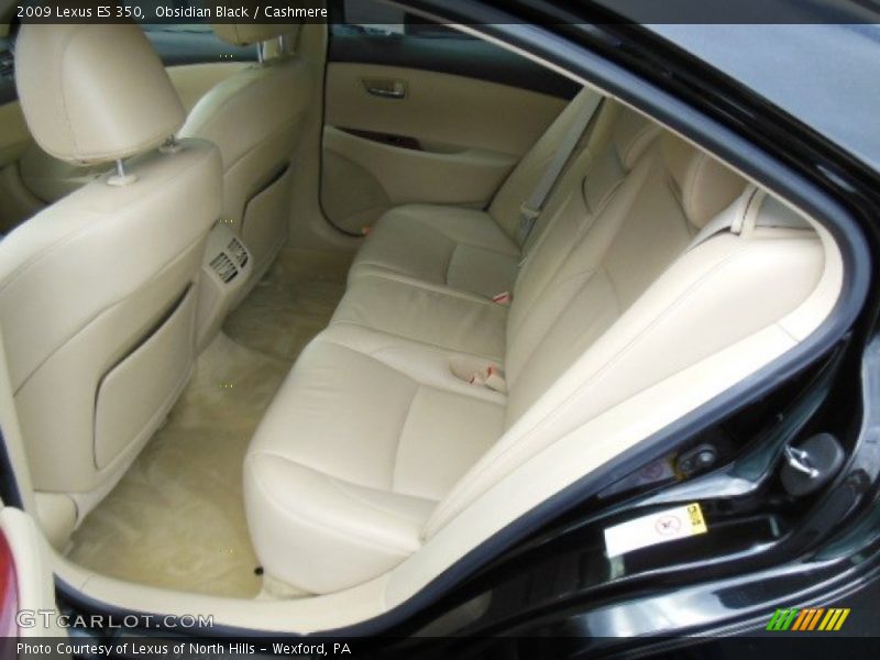 Obsidian Black / Cashmere 2009 Lexus ES 350