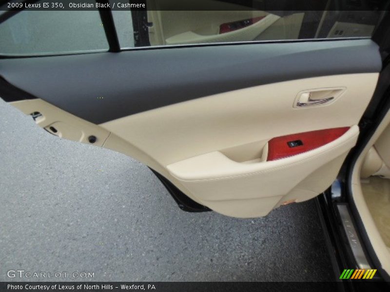 Obsidian Black / Cashmere 2009 Lexus ES 350