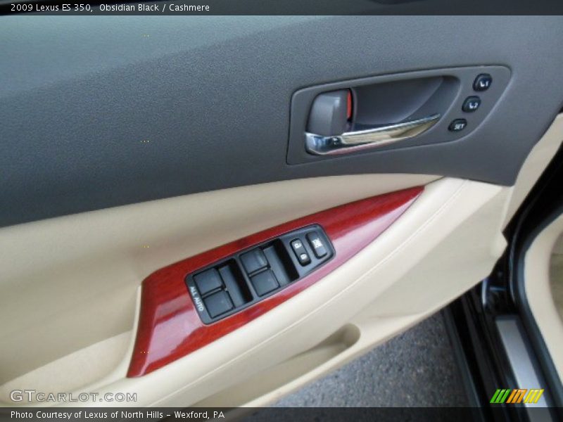 Obsidian Black / Cashmere 2009 Lexus ES 350