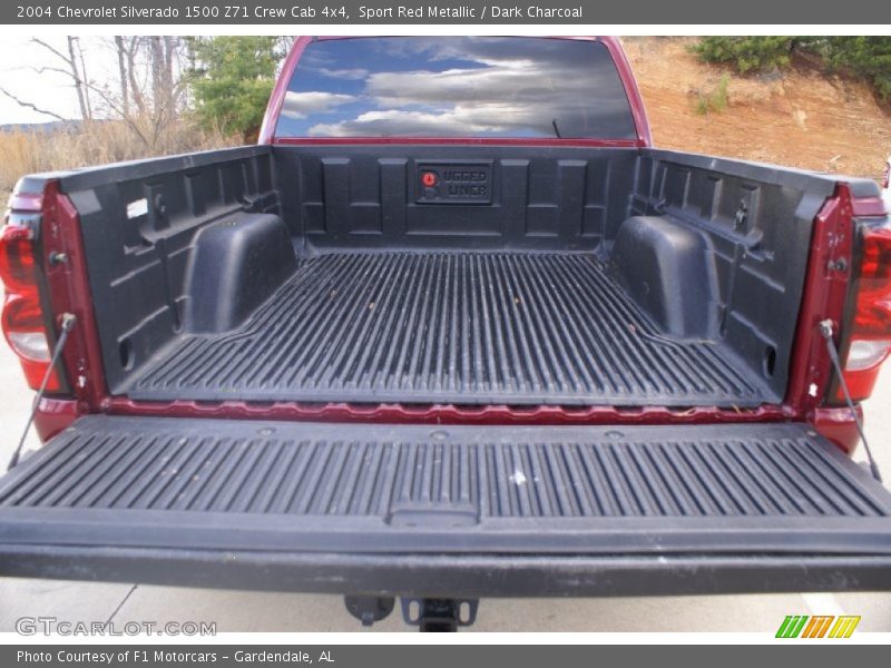 Sport Red Metallic / Dark Charcoal 2004 Chevrolet Silverado 1500 Z71 Crew Cab 4x4