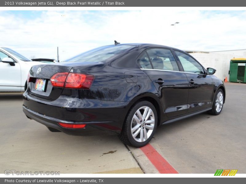 Deep Black Pearl Metallic / Titan Black 2013 Volkswagen Jetta GLI