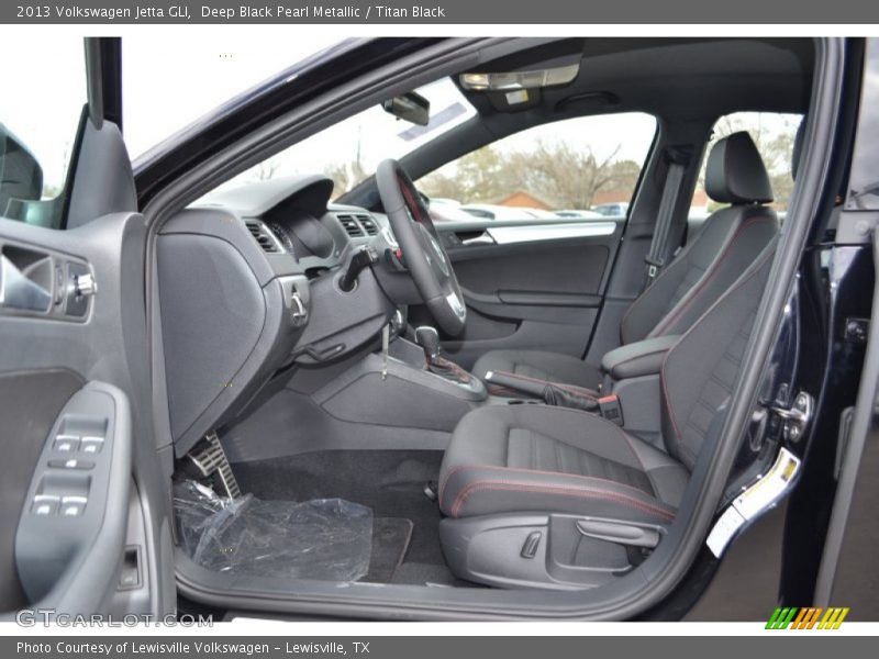 Front Seat of 2013 Jetta GLI