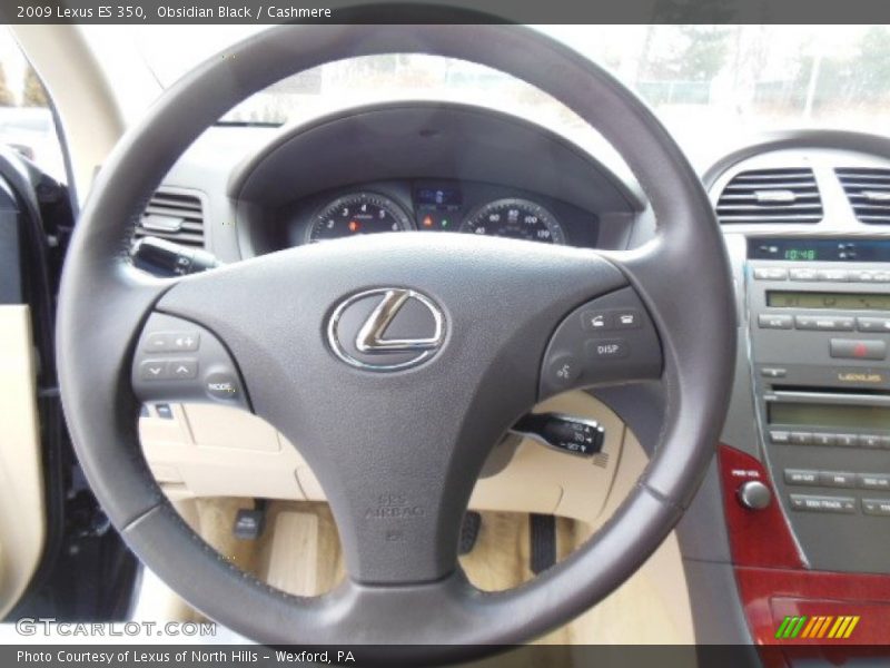 Obsidian Black / Cashmere 2009 Lexus ES 350