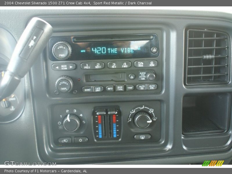 Sport Red Metallic / Dark Charcoal 2004 Chevrolet Silverado 1500 Z71 Crew Cab 4x4