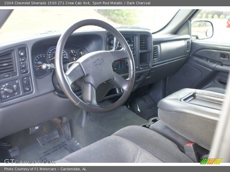 Dark Charcoal Interior - 2004 Silverado 1500 Z71 Crew Cab 4x4 