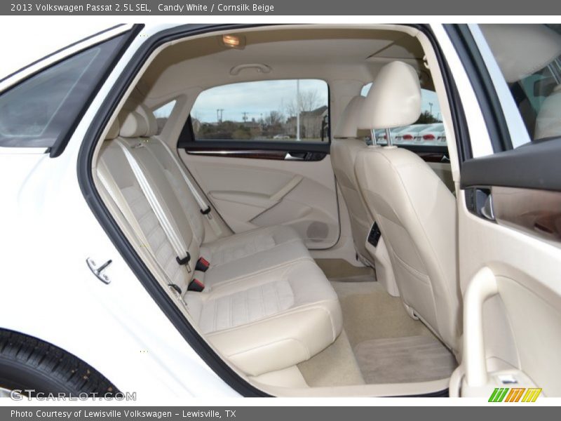 Rear Seat of 2013 Passat 2.5L SEL
