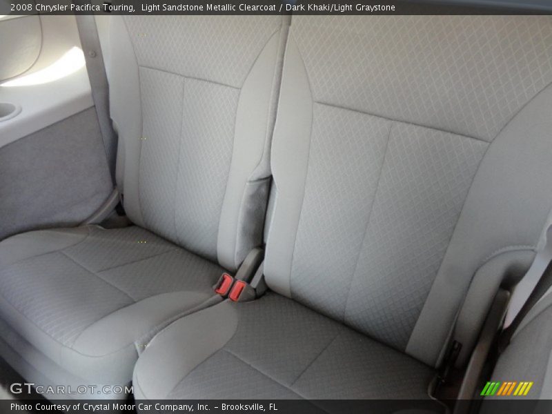Light Sandstone Metallic Clearcoat / Dark Khaki/Light Graystone 2008 Chrysler Pacifica Touring